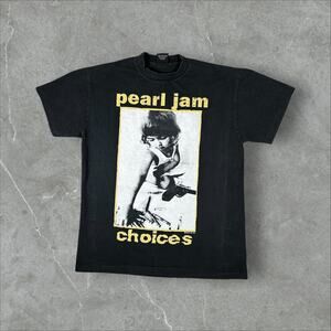 Vintage Pearl Jam Choices 9 Out Of 10 Size Large Single Stitch Reprint T-Shirt
